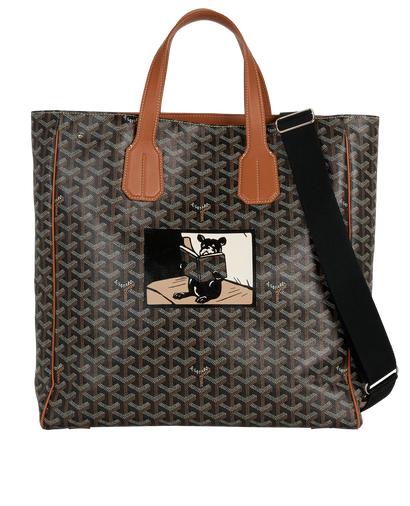 Voltaire Tote, &pound;2,100, Handbags, Black, Canvas, Front view